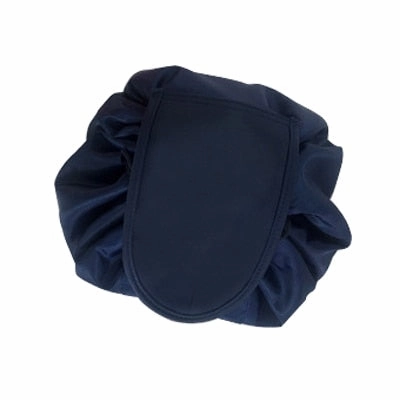 Toiletry Wash Cosmetic Bag Makeup Storage Case Organizer Drawstring Shrink Foldable Women Fashion