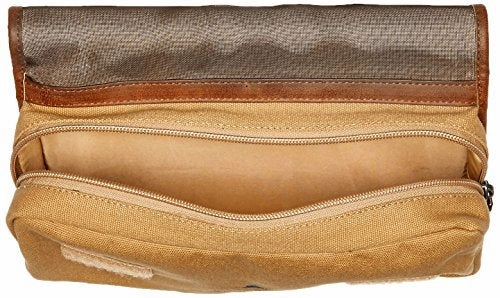 Tommy Bahama Men's Canvas Folding Travel Kit-khaki, One Size