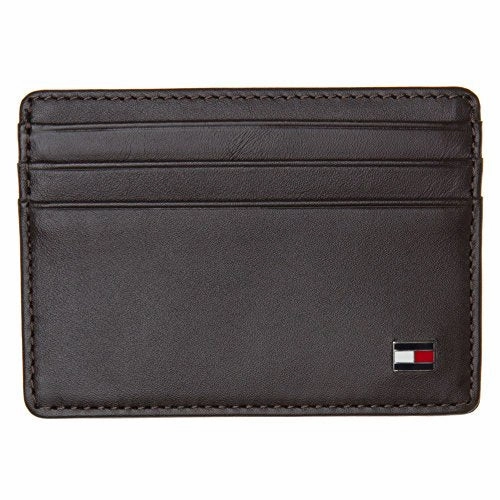 Tommy Hilfiger Mens ETON CC HOLDER Wallets Brown Size: Dimensions (W x H x D): 10 x 8 x 2 cm