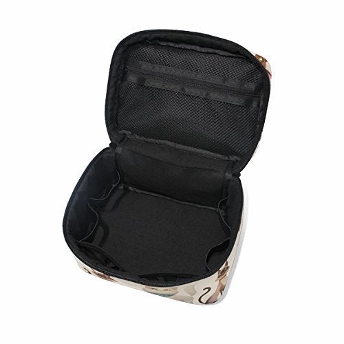 Travel Makeup Bags Four Cartoon Cat Cosmetic Bags Organizer Train Case Toiletry Make Up Pouch