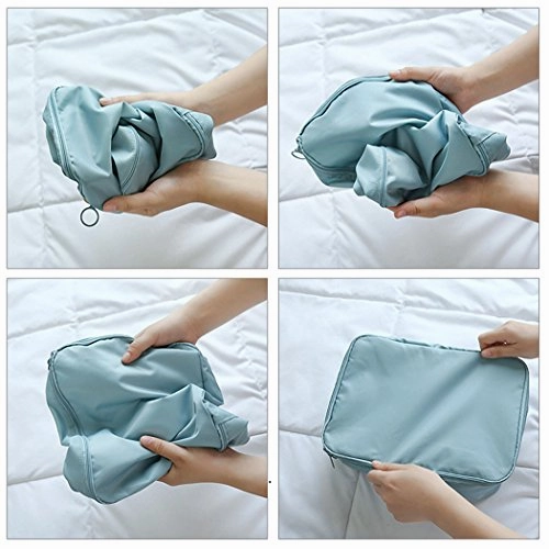 Travel Packing Organizers - Clothes Cubes Shoe Bags Laundry Pouches For Suitcase Luggage, Storage