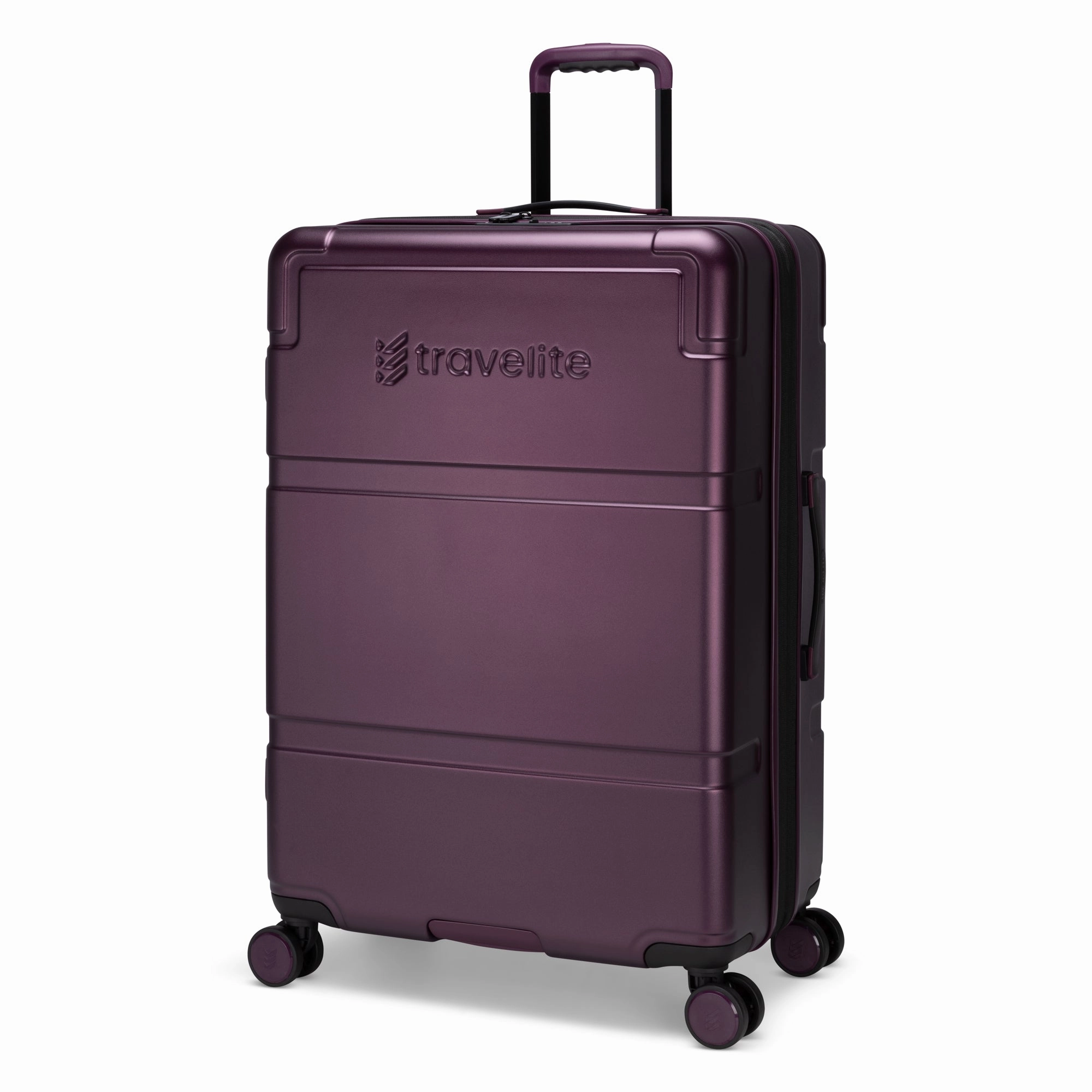 Travelite Itinerary Polycarbonate Expandable Spinner Large Luggage