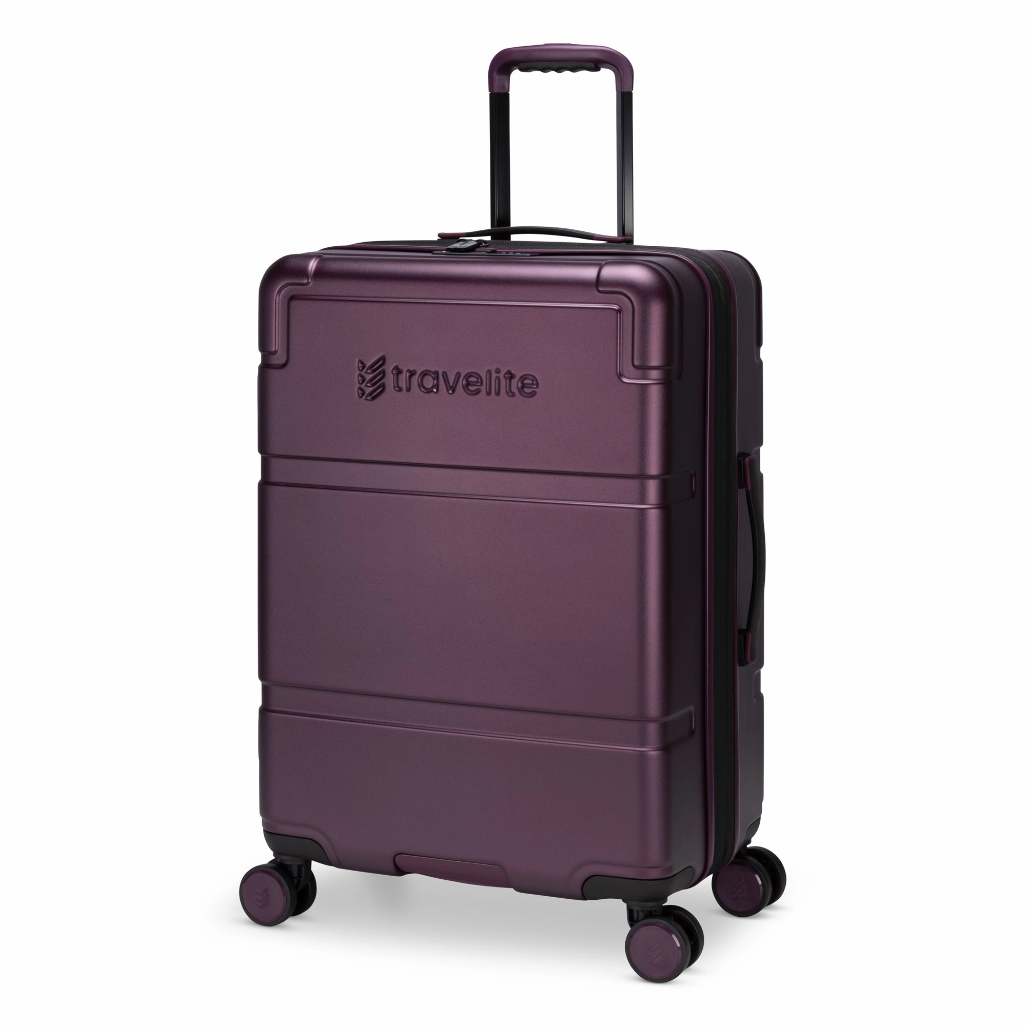 Travelite Itinerary Polycarbonate Expandable Spinner Medium Luggage