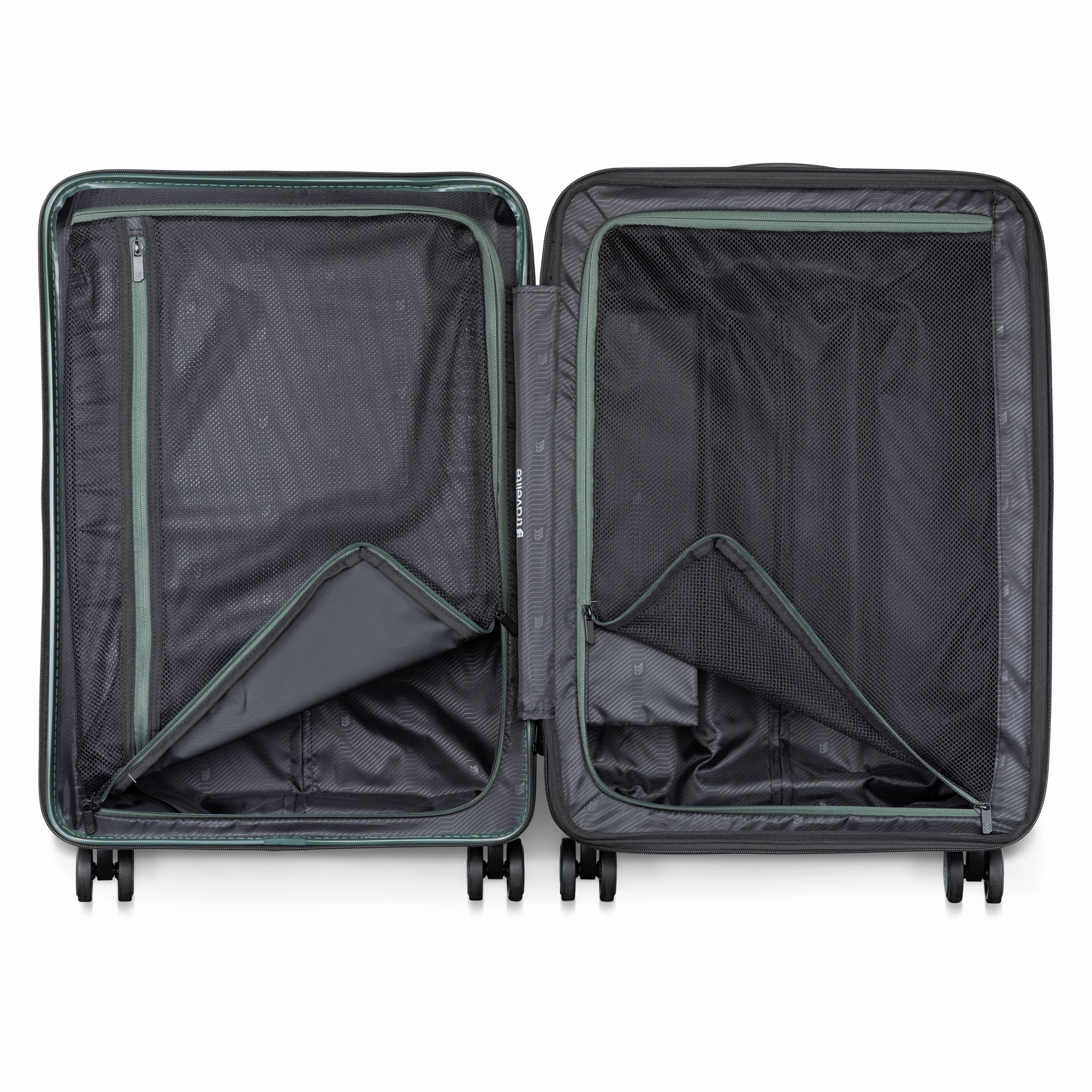 Travelite Itinerary Polycarbonate Expandable Spinner Medium Luggage