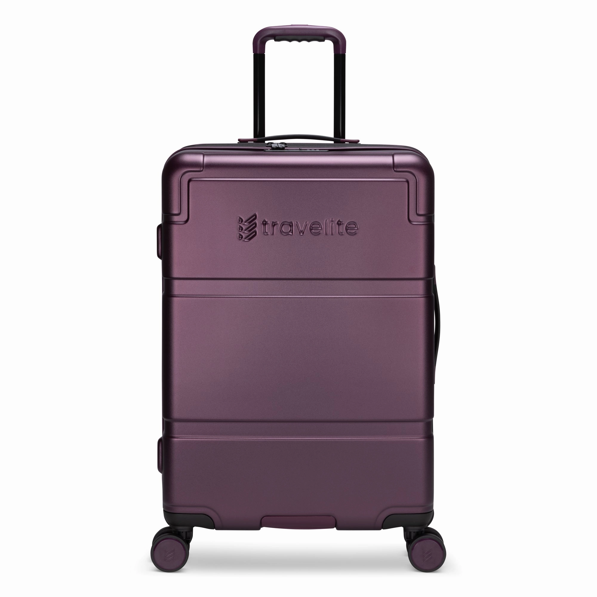 Travelite Itinerary Polycarbonate Expandable Spinner Medium Luggage