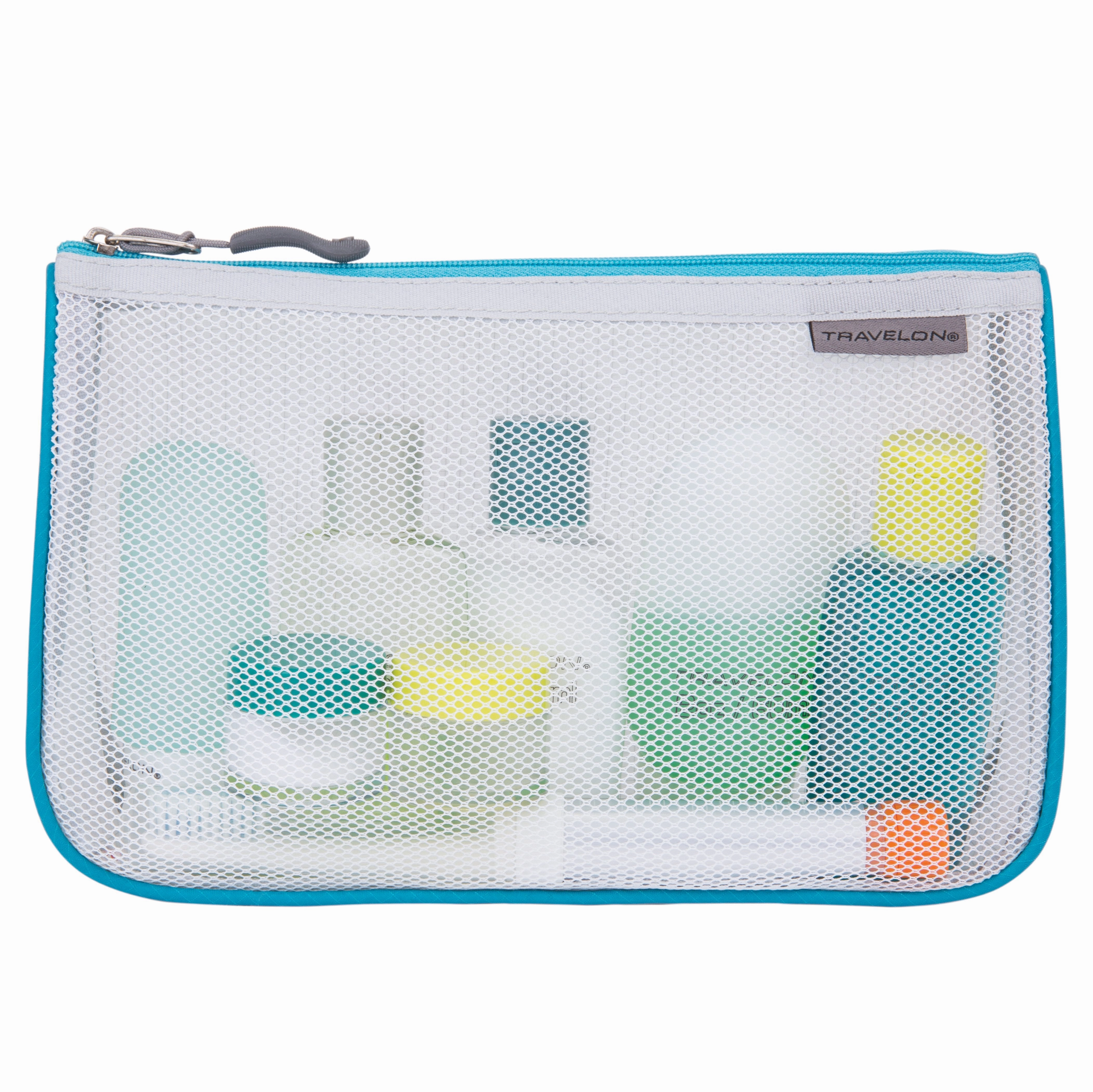 Travelon Set of 3 Assorted Piped Pouches