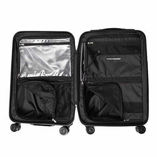 Travelpro Crew 11 21" Hardside Spinner Suitcase, Obsidian Black