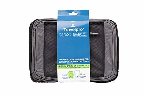 Travelpro Crew Versapack Packing Cubes Organizer-Global Size, Grey
