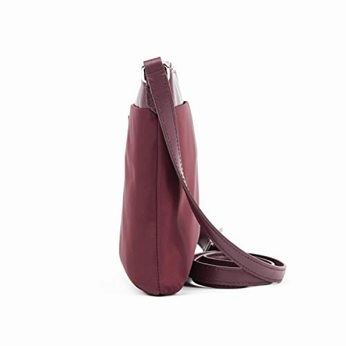 Travelpro Luggage Platinum Elite Women'S Crossbody Bag, Bordeaux, One Size