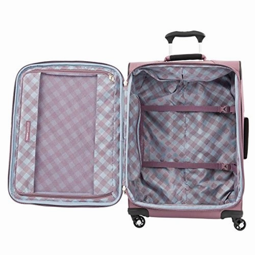Travelpro Maxlite 5 25" Expandable Spinner Suitcase, Black