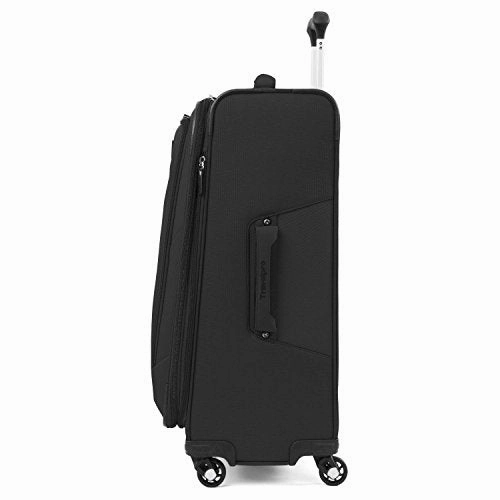 Travelpro Maxlite 5 25" Expandable Spinner Suitcase, Black