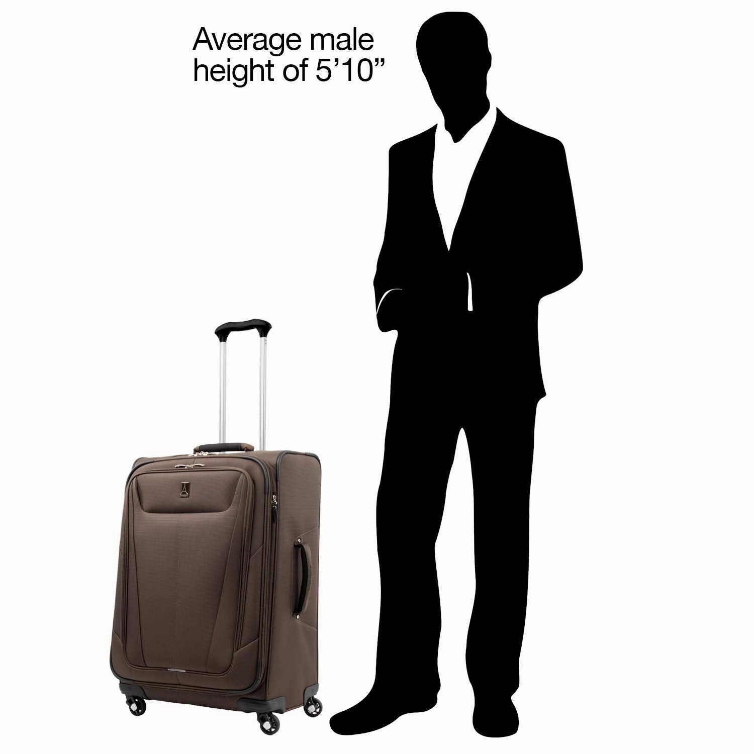 Travelpro Maxlite 5 Checked-Medium 25-Inch 4-Wheel Softside Luggage