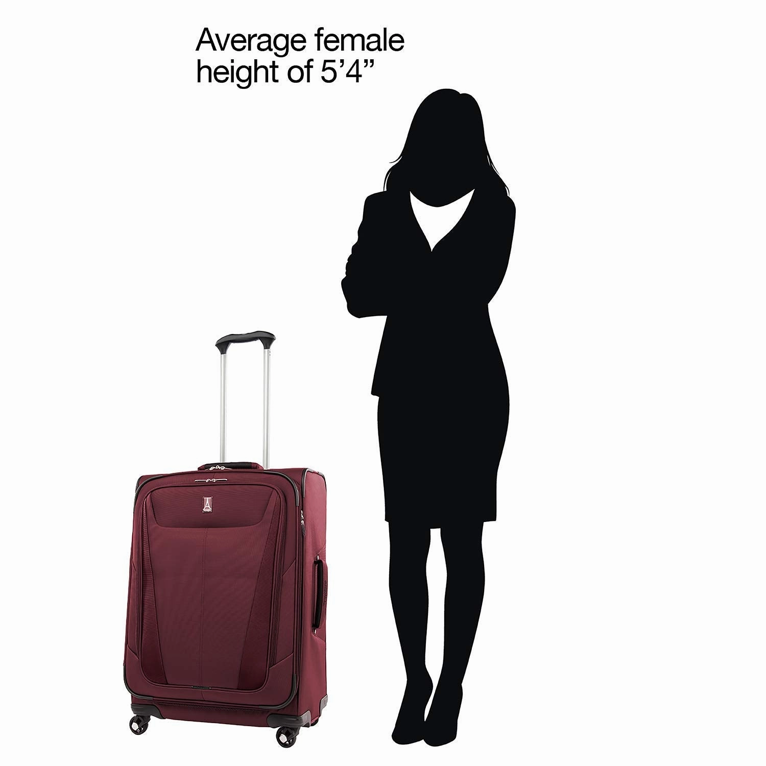Travelpro Maxlite 5 Checked-Medium 25-Inch 4-Wheel Softside Luggage