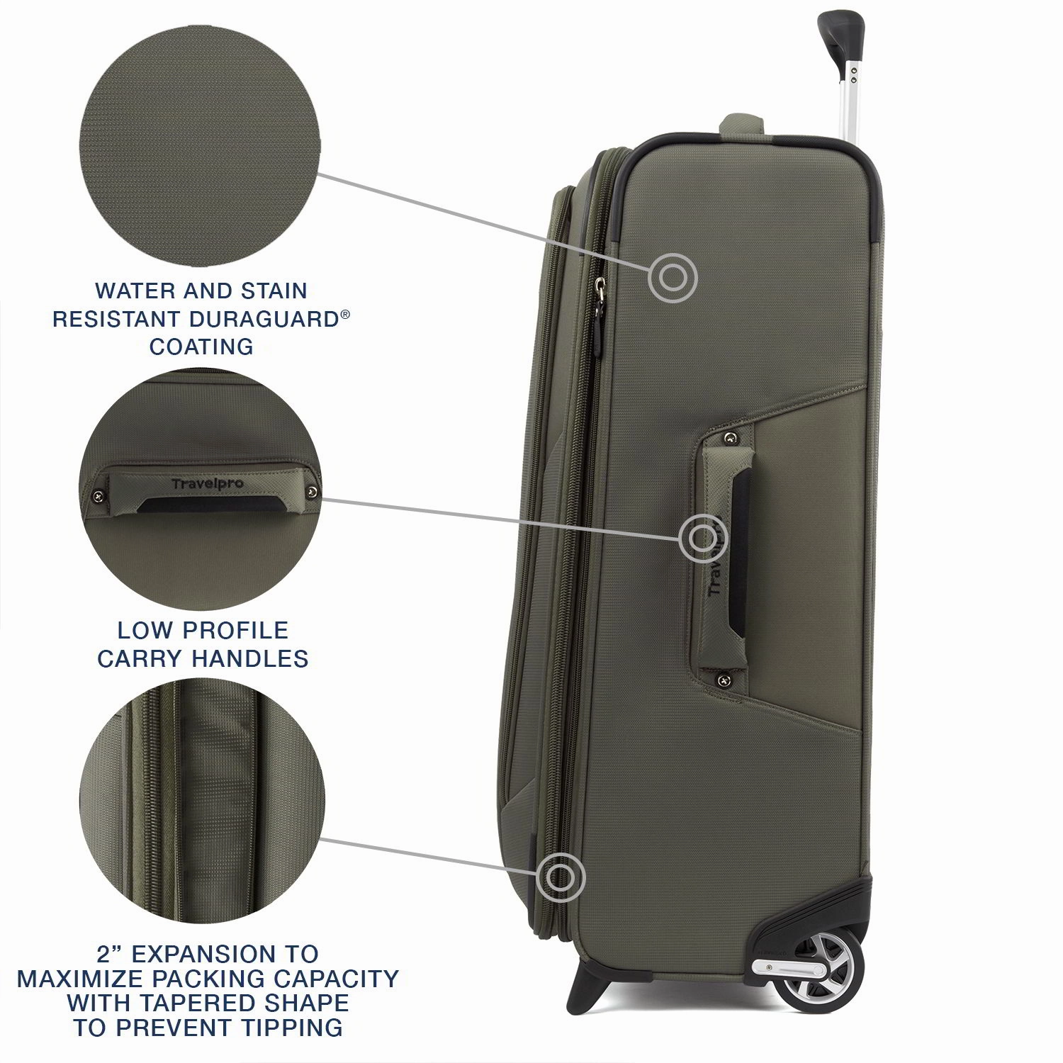 Travelpro Maxlite 5 Lightweight 26" Expandable Rollaboard (2-Wheeled)