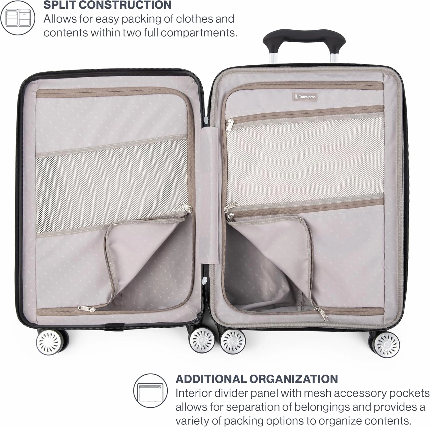 Travelpro Pathways 3 Hardside Expandable Luggage, Carry On 21 Inch