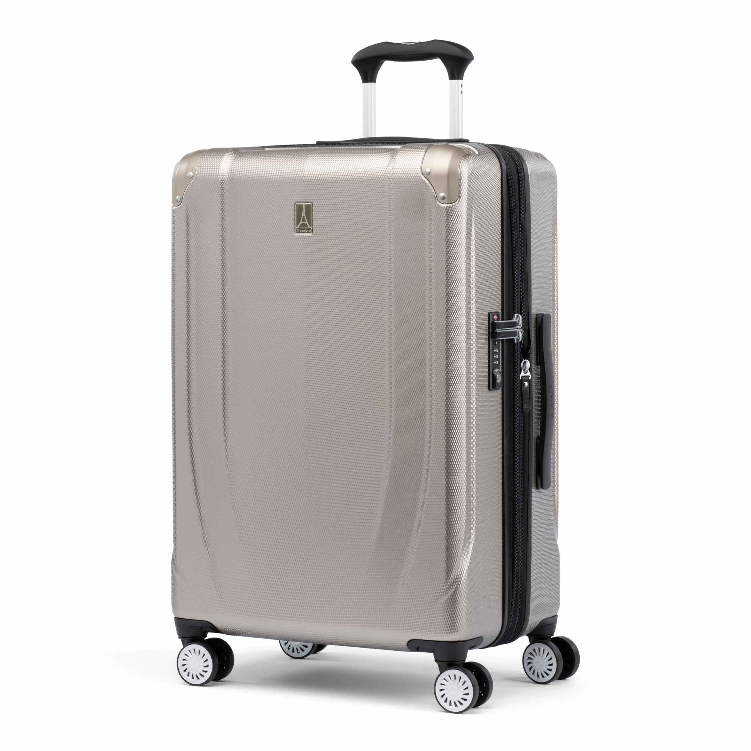 Travelpro Pathways 3 Hardside Expandable Luggage, Checked Medium 25 Inch