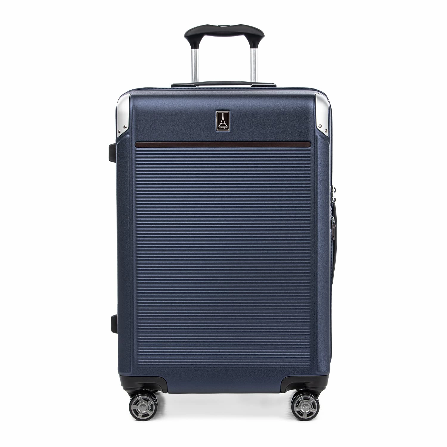 Travelpro Platinum Elite Checked Medium 25-Inch Hardside Expandable Spinner Wheel Luggage TSA Lock Hard Shell Polycarbonate Suitcase