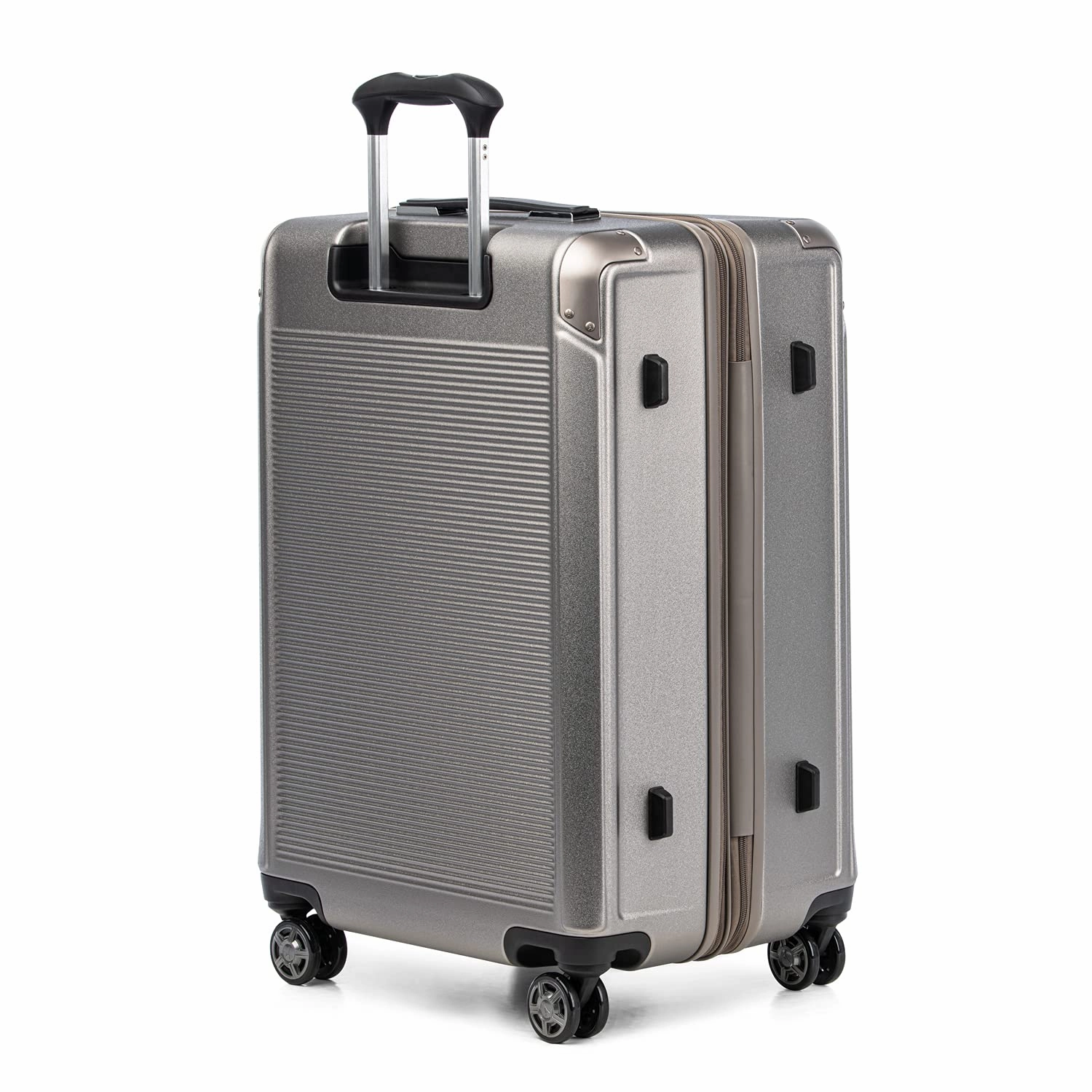 Travelpro Platinum Elite Checked Medium 25-Inch Hardside Expandable Spinner Wheel Luggage TSA Lock Hard Shell Polycarbonate Suitcase