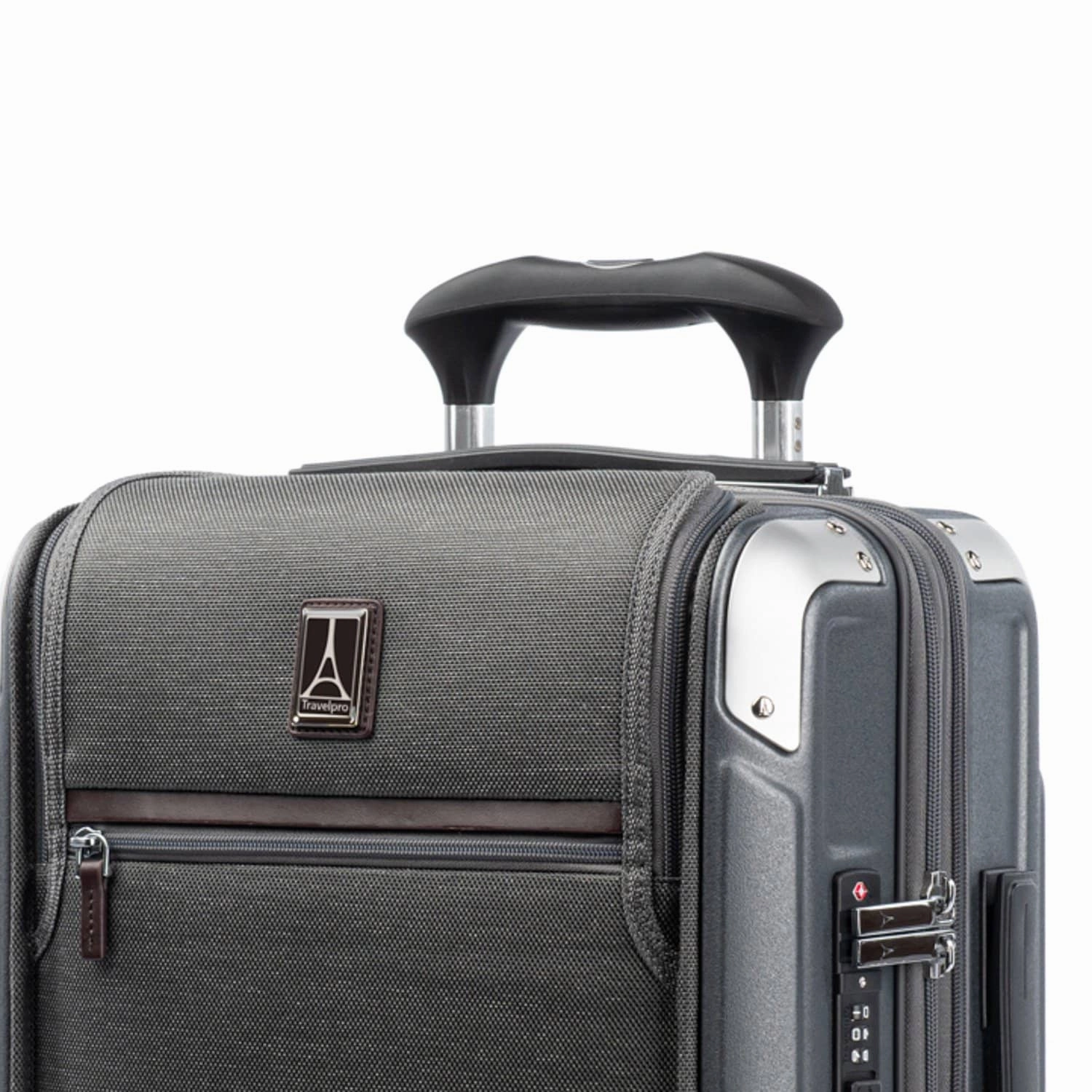 Travelpro Platinum Elite Compact Carry-on Business Plus Expandable Hardside Spinner Luggage