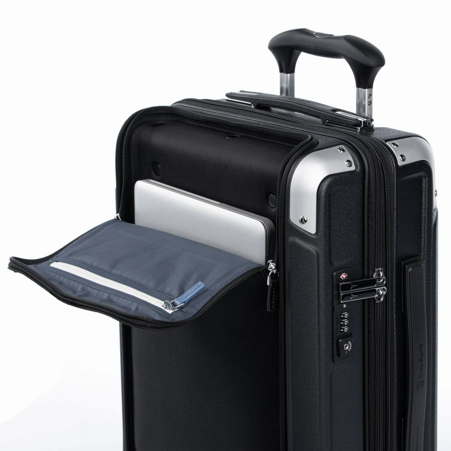 Travelpro Platinum Elite Compact Carry-on Business Plus Expandable Hardside Spinner Luggage