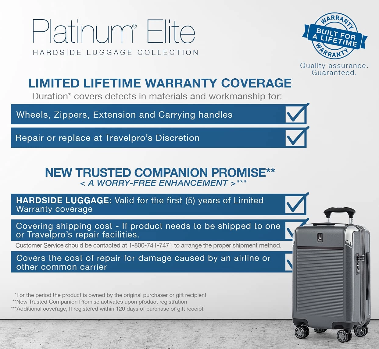 Travelpro Platinum Elite Hardside Expandable22 carry on  Spinner Wheel Luggage TSA Lock Hard Shell Polycarbonate Suitcase