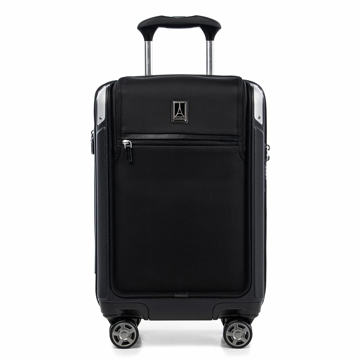 Travelpro Platinum Elite Hardside Expandable Spinner Wheel Luggage TSA Lock Hard Shell Polycarbonate Suitcase, Carry on Laptop Pocket 21-Inch