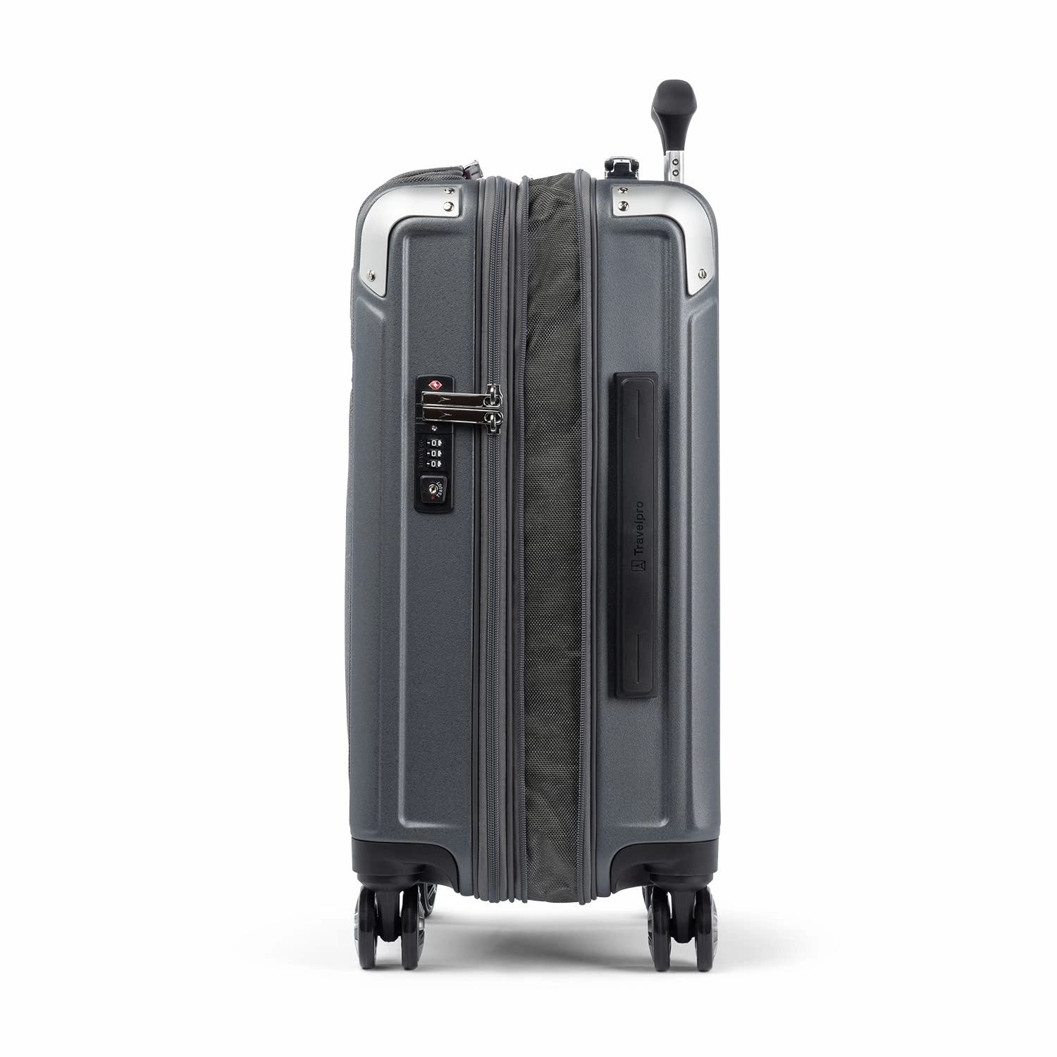 Travelpro Platinum Elite Hardside Expandable Spinner Wheel Luggage TSA Lock Hard Shell Polycarbonate Suitcase, Carry on Laptop Pocket 21-Inch