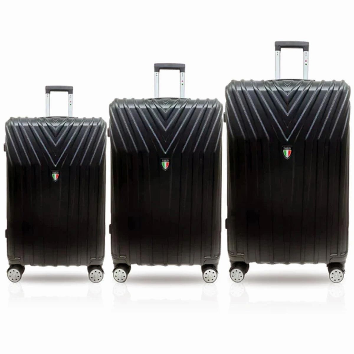 Tucci Bordo T0323 ABS 3pc Luggage Set