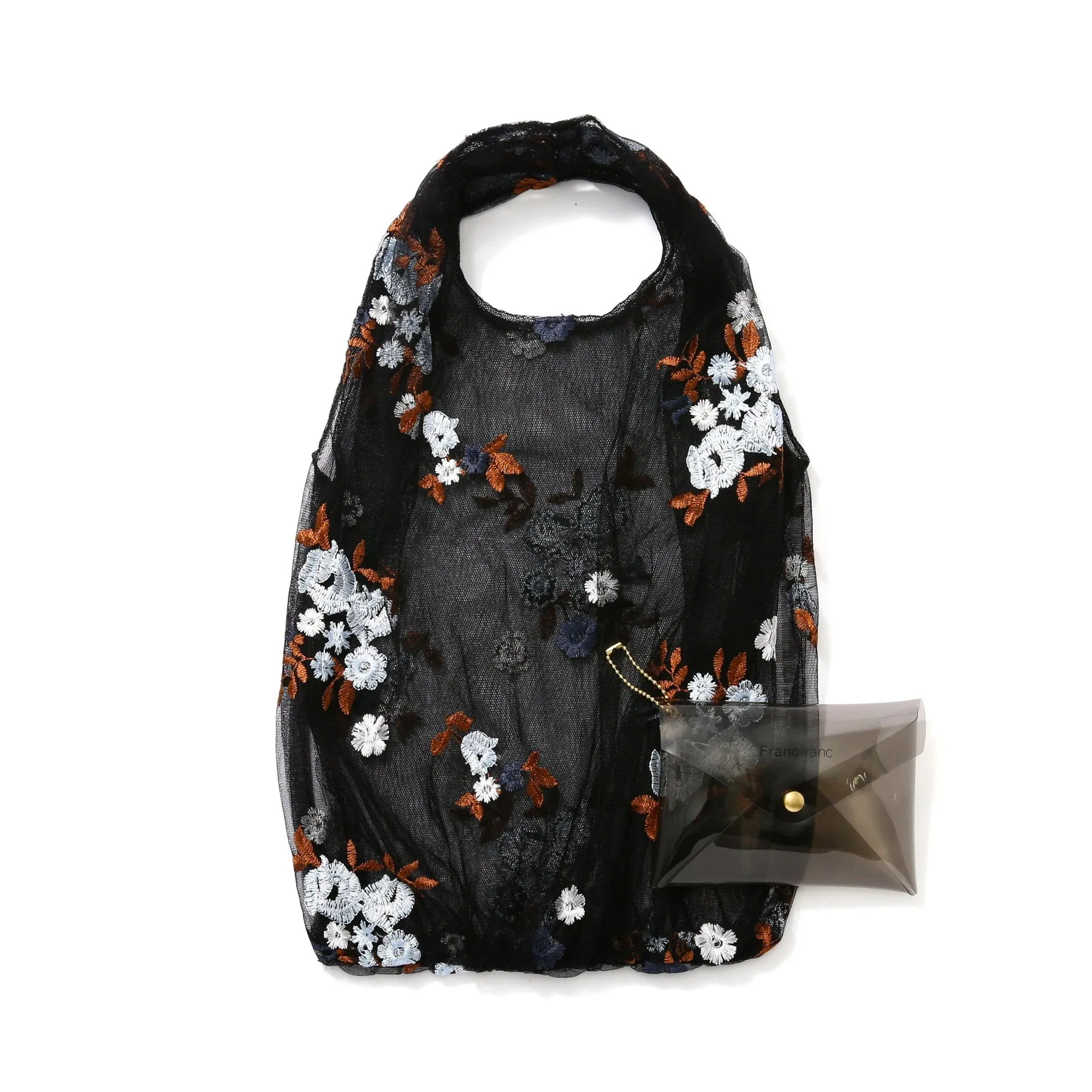 Tulle Bag Blue X Black