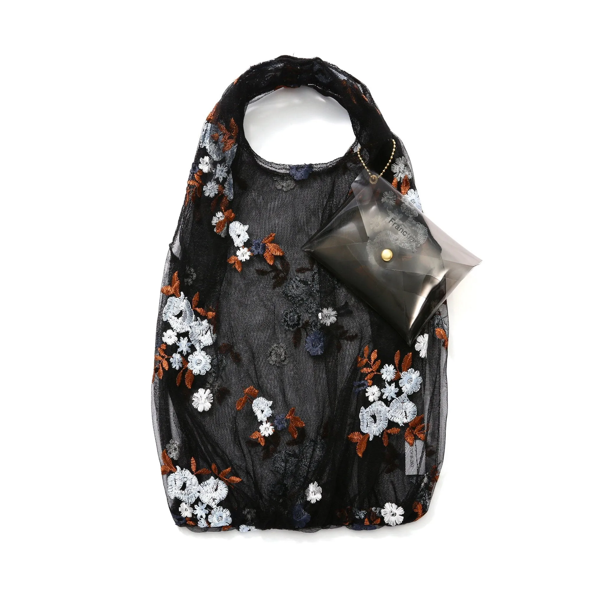 Tulle Bag Blue X Black