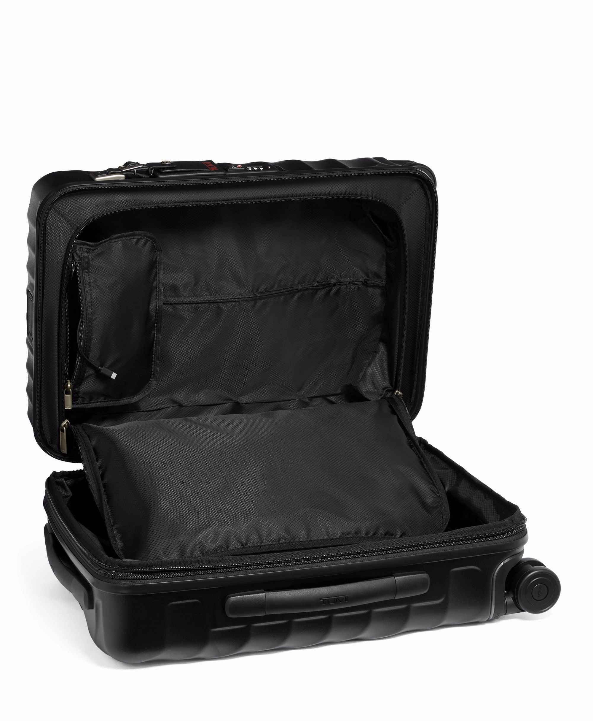 Tumi 19 Degree International Expandable 4 Wheeled Carry-On Luggage - Textured Finish