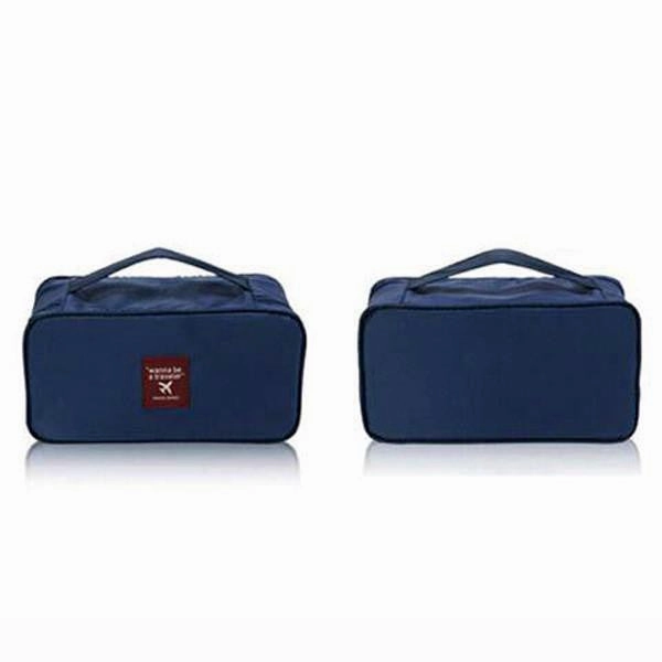 Undergarment And Toiletry Organizer Bag