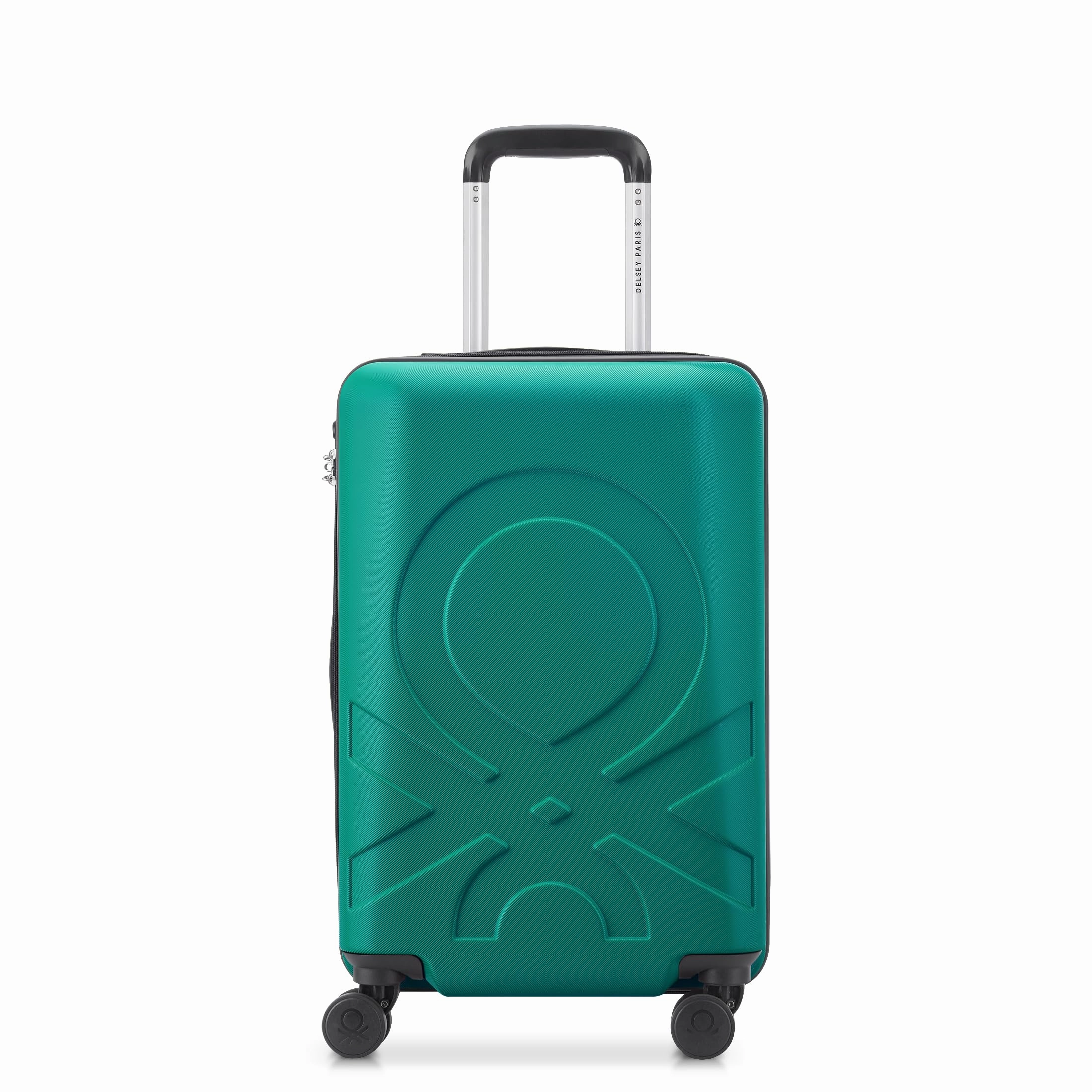 United Colors of Benetton Fabrica Hardside Luggage with Spinner Wheels (Carry-On 19 Inch)