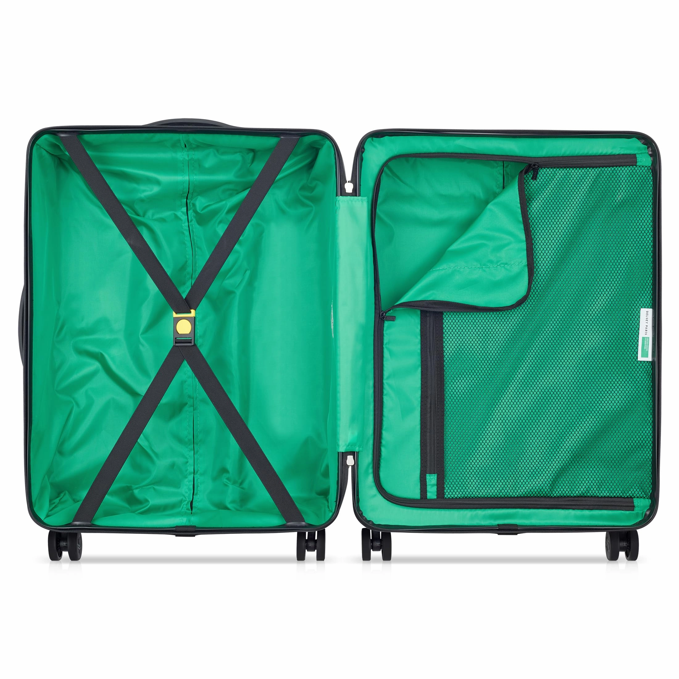 United Colors of Benetton Now Hardside Luggage with Spinner Wheels