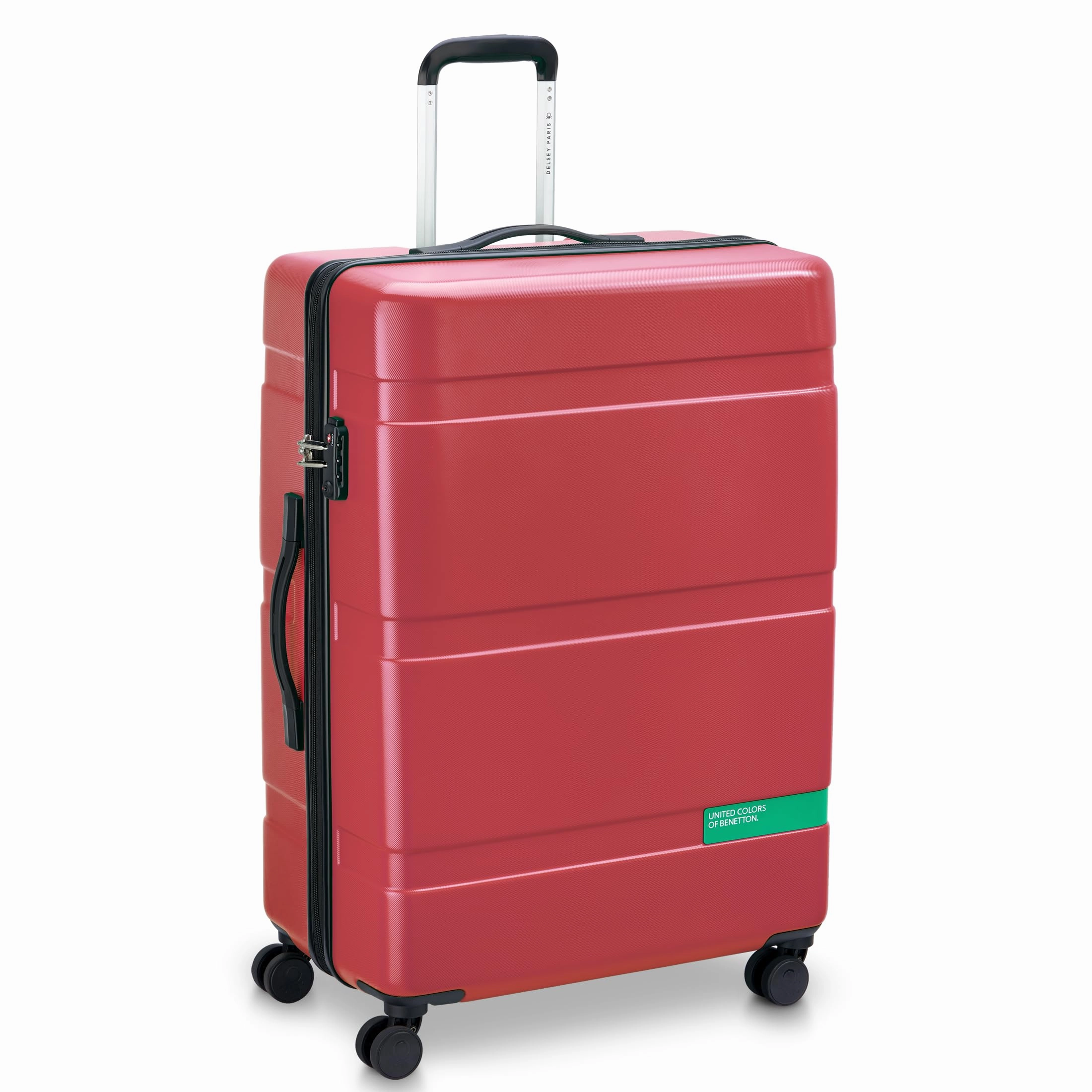 United Colors of Benetton Now Hardside Luggage with Spinner Wheels ( 2 Piece Set 19/27 Inch)
