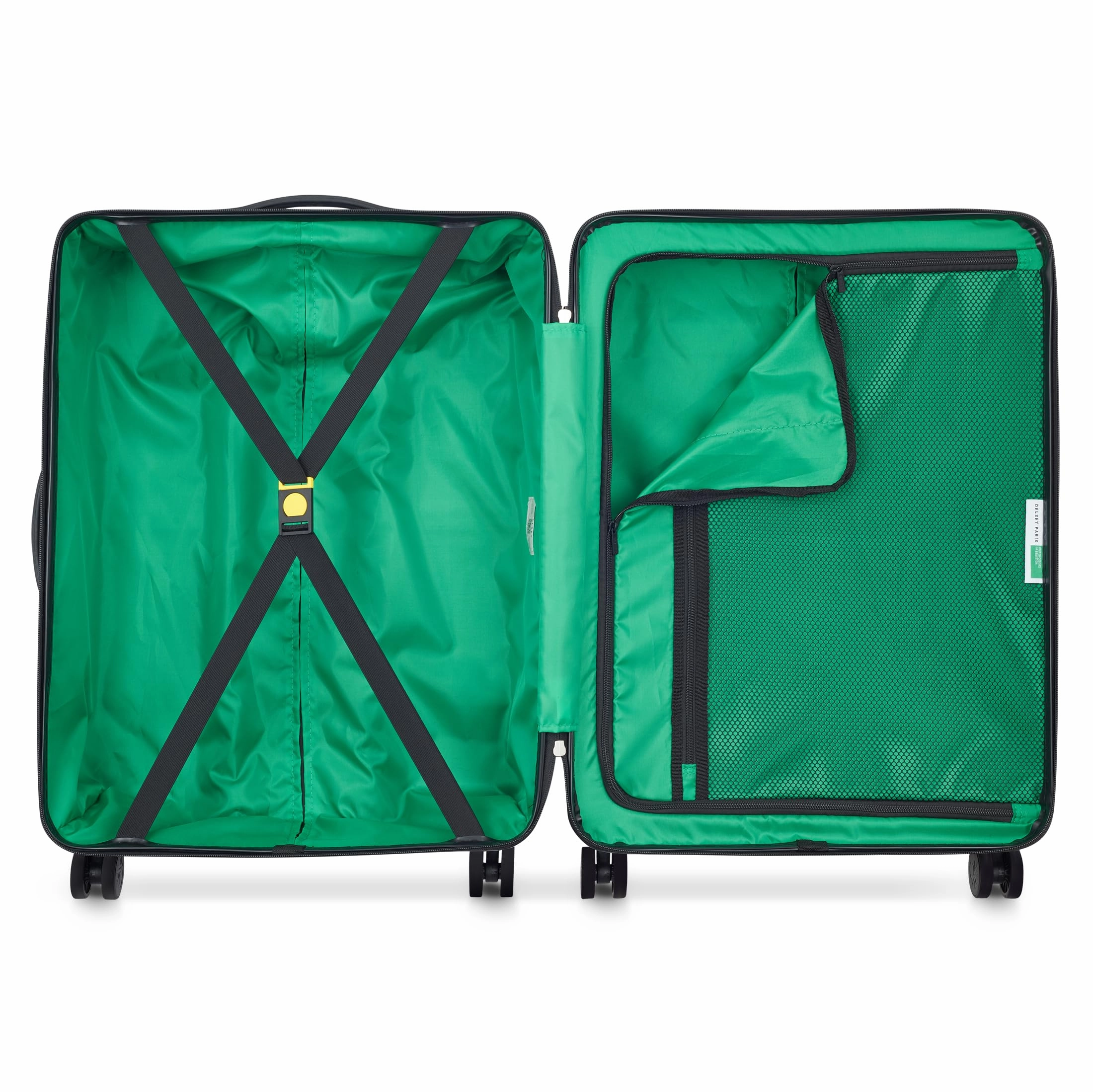 United Colors of Benetton Now Hardside Luggage with Spinner Wheels