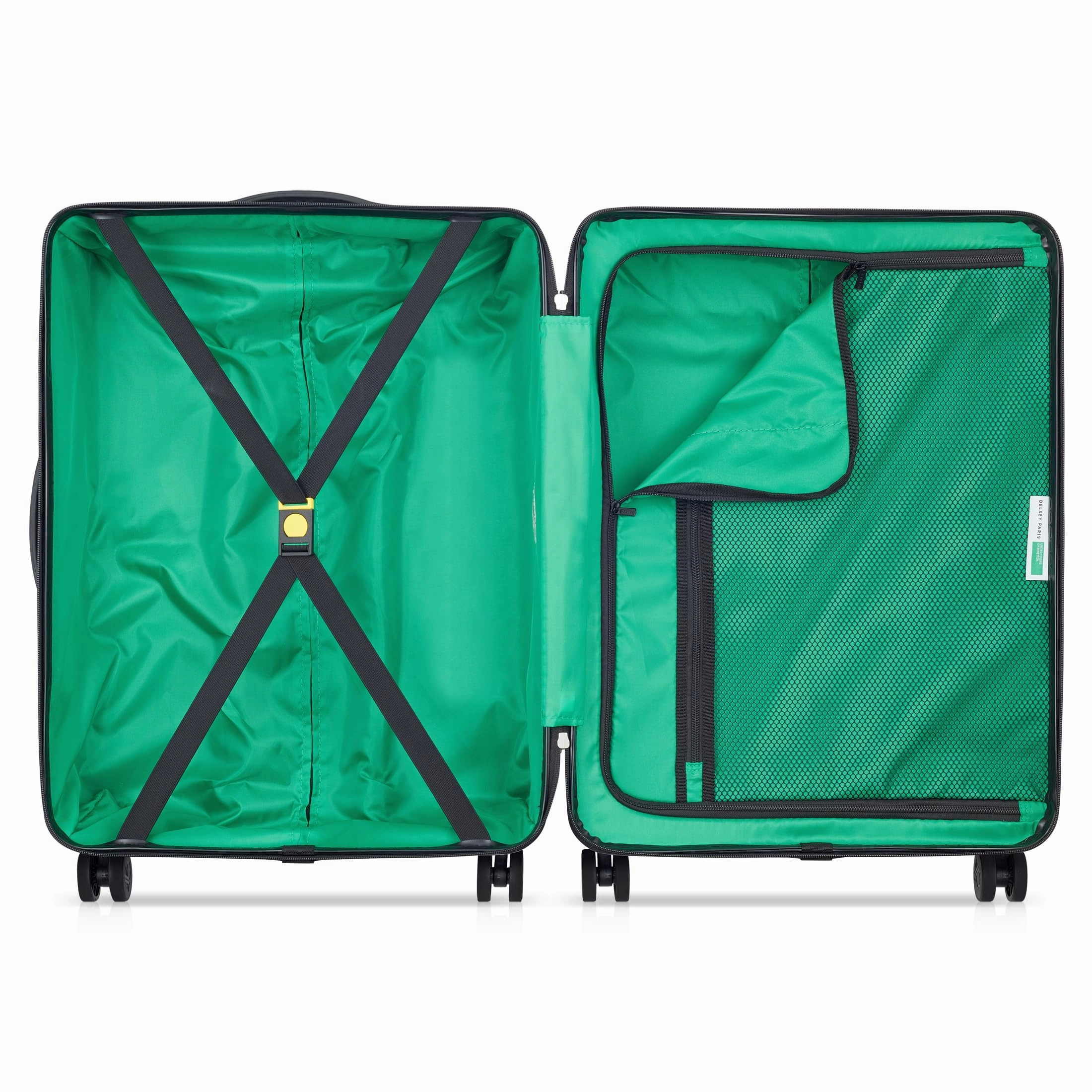 United Colors of Benetton Now Hardside Luggage with Spinner Wheels
