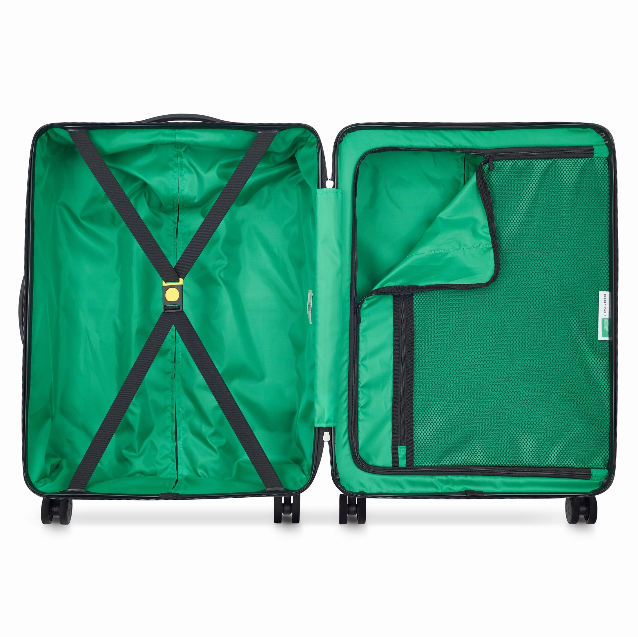 United Colors of Benetton Now Hardside Luggage with Spinner Wheels