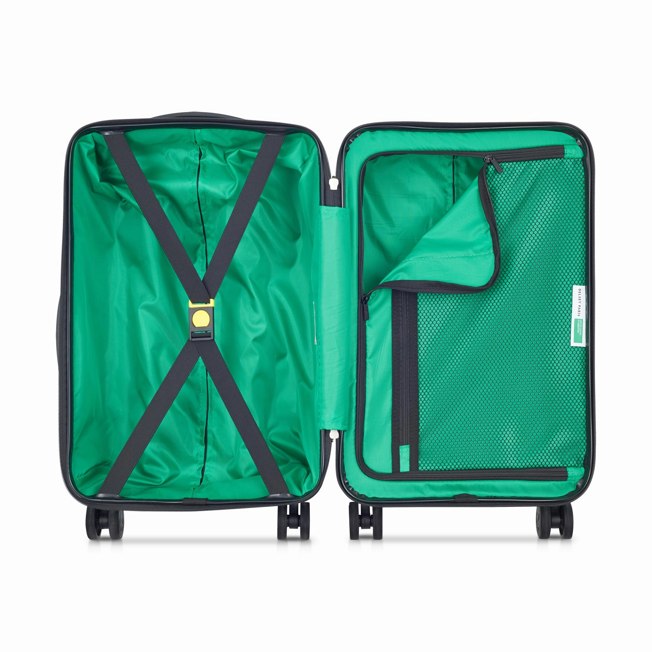 United Colors of Benetton Now Hardside Luggage with Spinner Wheels