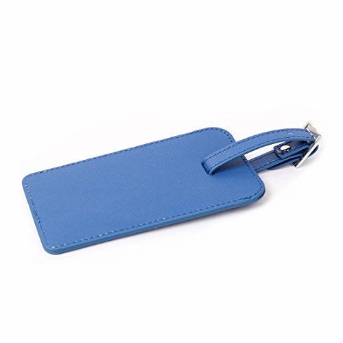 Uxcell Travel Luggage Tag Pu Leather Suitcase Baggage Bag Name Address Telephone Message Id Label