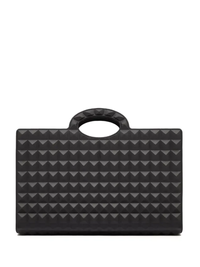 Valentino Garavani Le Troisieme rubber shopping bag