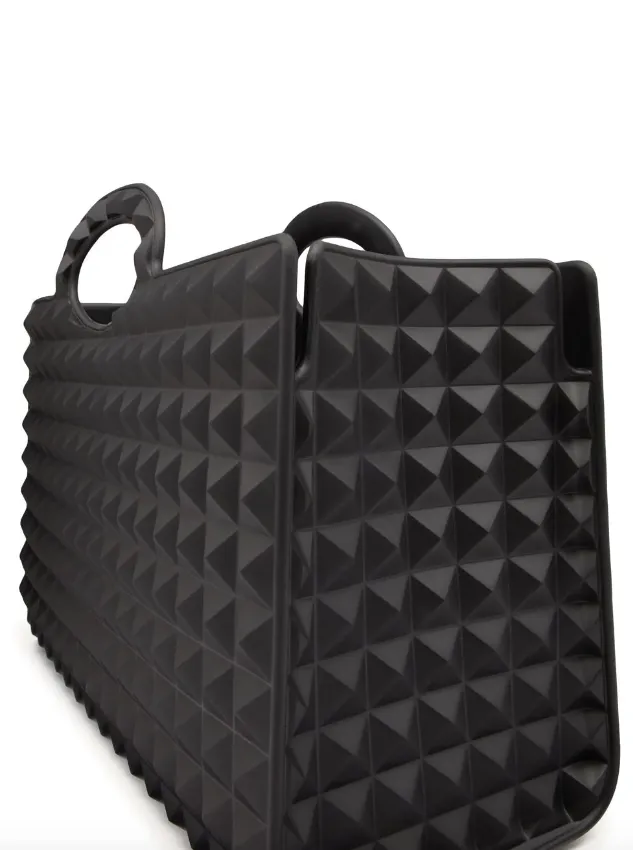 Valentino Garavani Le Troisieme rubber shopping bag