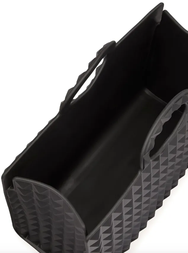 Valentino Garavani Le Troisieme rubber shopping bag