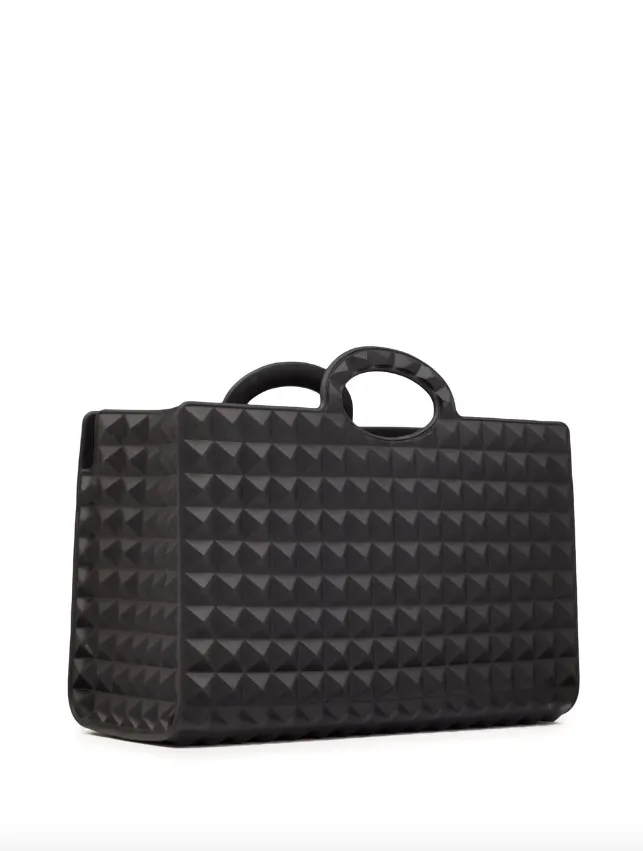 Valentino Garavani Le Troisieme rubber shopping bag