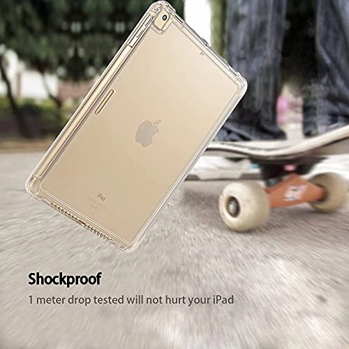 Valkit iPad Mini 5th Generation 2019 Case, iPad Mini 4 Case,Shockproof Protective Smart Folio Stand Protective Heavy Duty Rugged Impact Resistant Armor Cover[with Auto Sleep/Wake], Rose Gold