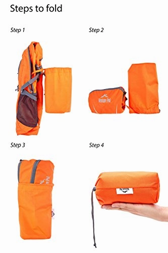 Venture Pal Large 45L Hiking Backpack - Packable Lightweight Travel Backpack Daypack For Women
