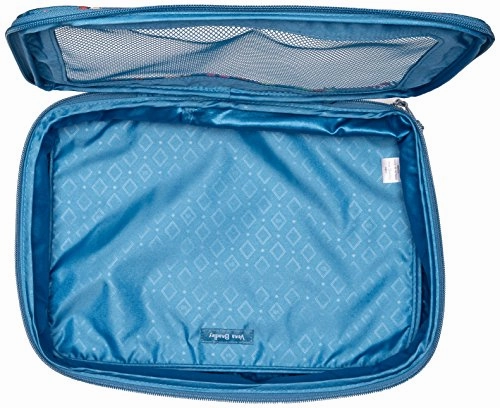 Vera Bradley Medium Expandable Packing Cube, Polyester, Superbloom Sketch