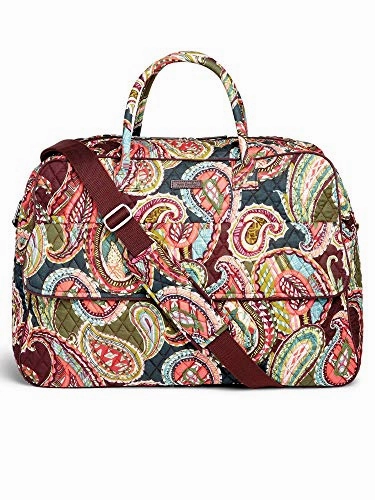 Vera Bradley Quilted Signature Cotton Grand Traveler Bag (Heirloom Paisley)
