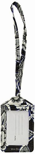 Vera Bradley Women's Iconic Luggage Tag, Snow Lotus