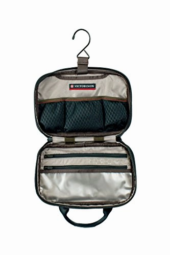 Victorinox Slimline Toiletry Kit, Black/Red Logo